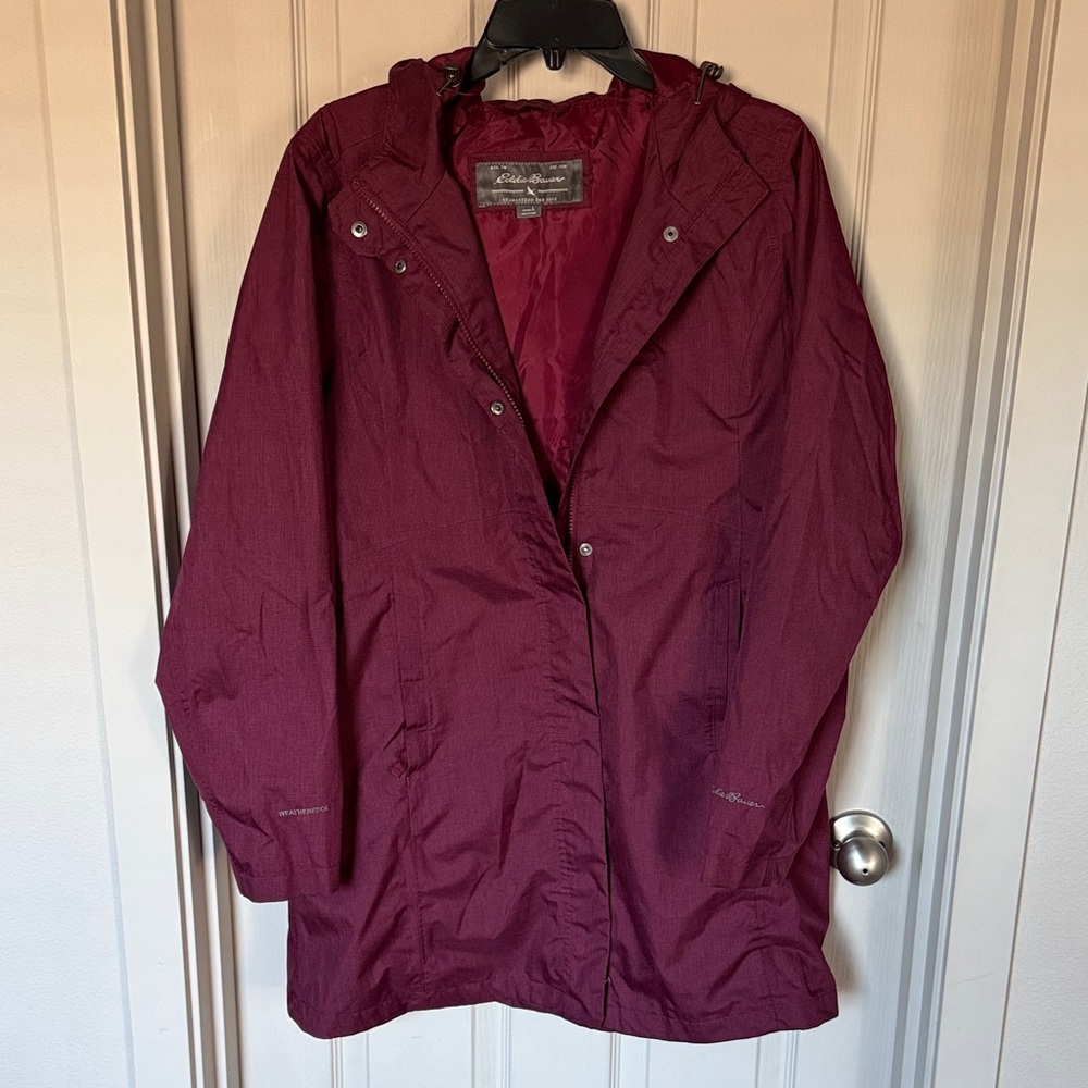 Eddie Bauer Women's Deep Red Utility Jacket